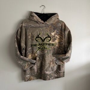 Realtree Camo Hoodie with Neon Highlights